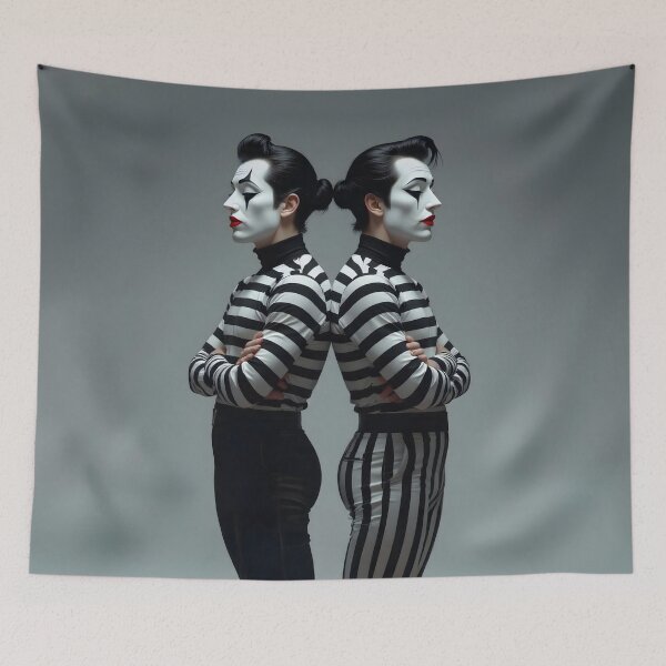 Item preview,  The Two Timing Mimes designed and sold by PictureNZ.