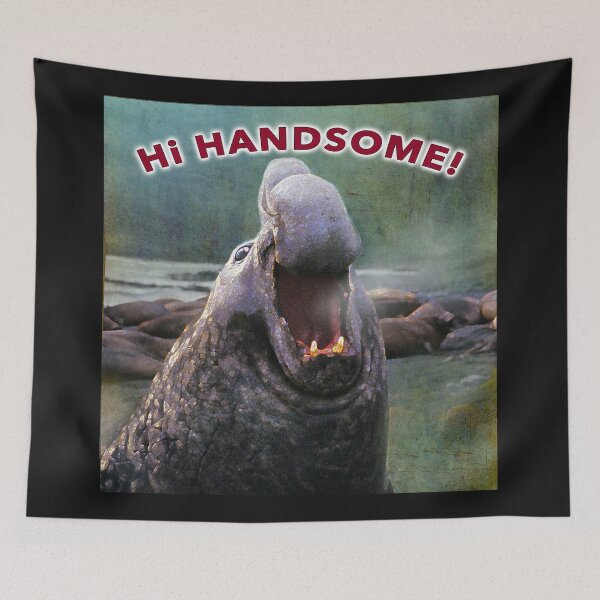 Item preview, Hi HANDSOME! designed and sold by Trish Hart.