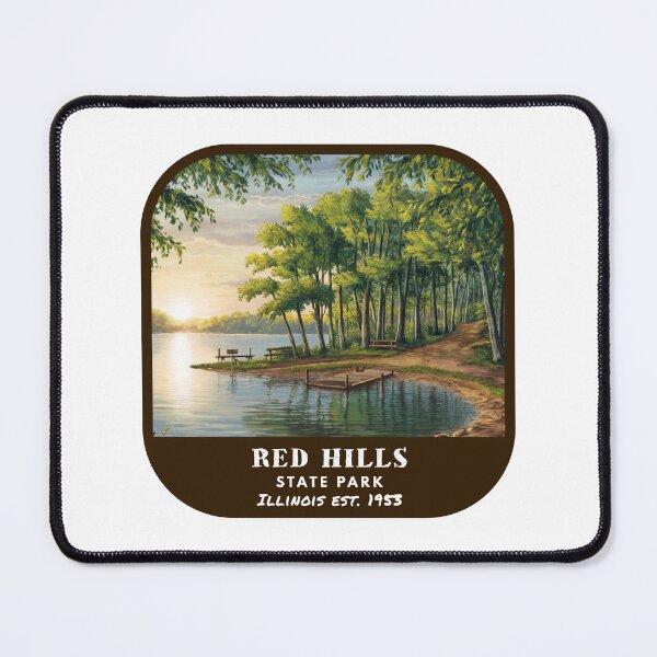 Item preview, Vintage Red Hills State Park (Illinois State Park) designed and sold by RabbitK.