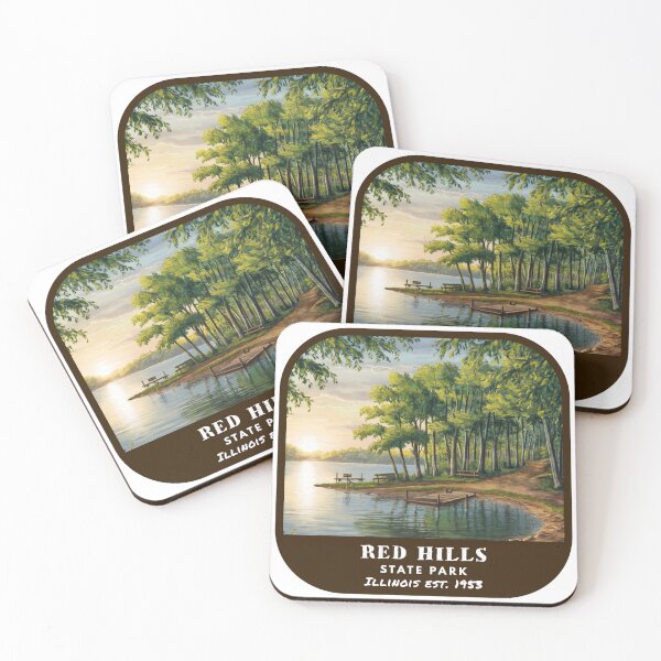 Item preview, Vintage Red Hills State Park (Illinois State Park) designed and sold by RabbitK.