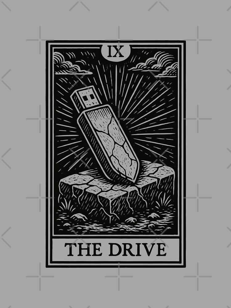 Thumbnail 4 of 4, iPhone Case, Backup Ritual Tarot – The Drive (Dark Variant) designed and sold by PCB1981.