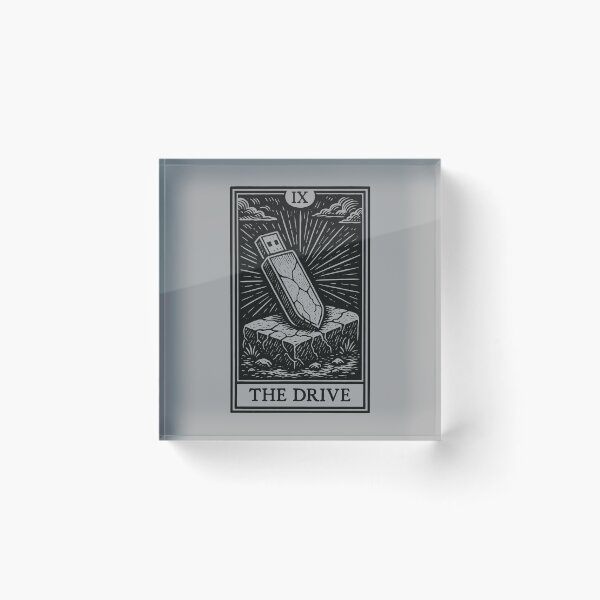 Item preview, Backup Ritual Tarot – The Drive (Dark Variant) designed and sold by BRU Design.