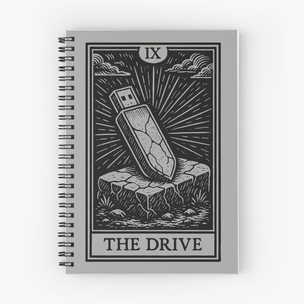 Item preview, Backup Ritual Tarot – The Drive (Dark Variant) designed and sold by BRU Design.