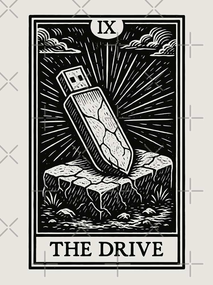 Thumbnail 6 von 6, Premium Oversized Pullover, Backup Ritual Tarot – Der Antrieb (Dunkle Variante) designt und verkauft von PCB1981.