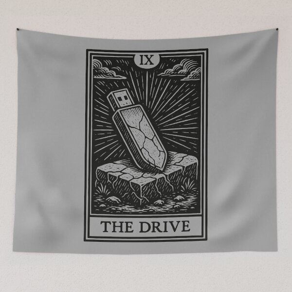 Item preview, Backup Ritual Tarot – The Drive (Dark Variant) designed and sold by BRU Design.