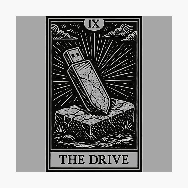 Artikelvorschau, Backup Ritual Tarot – Der Antrieb (Dunkle Variante) entworfen und verkauft von BRU Design.
