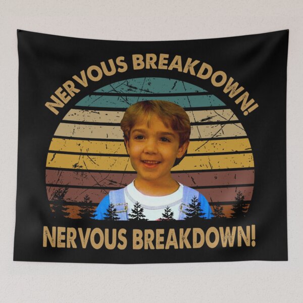 Item preview, neverous breakdown picture boy character vintage  designed and sold by chmbrsbethany.