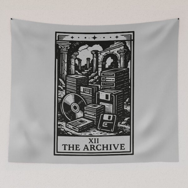 Item preview, Digital Relic Tarot – The Archive (Dark Variant) designed and sold by BRU Design.