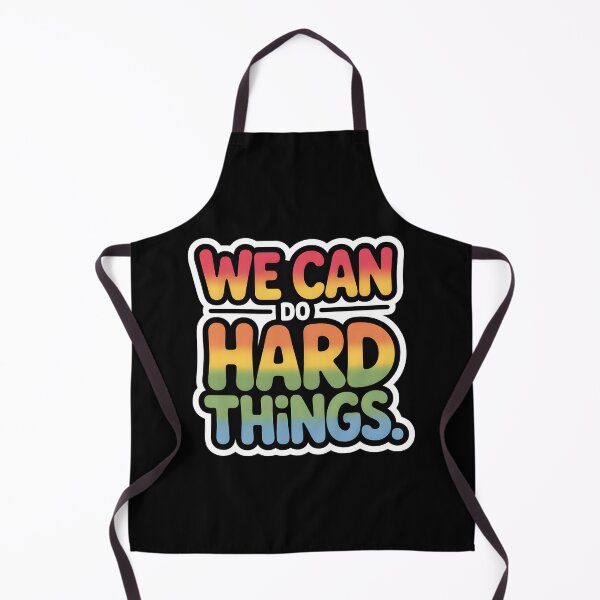Item preview, We Can Do Hard Things Inspirational Sticker designed and sold by FestivityFinds.