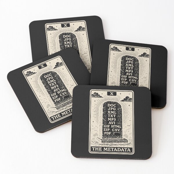 Item preview, The Metadata Tombstone – Digital Tarot Design designed and sold by BRU Design.