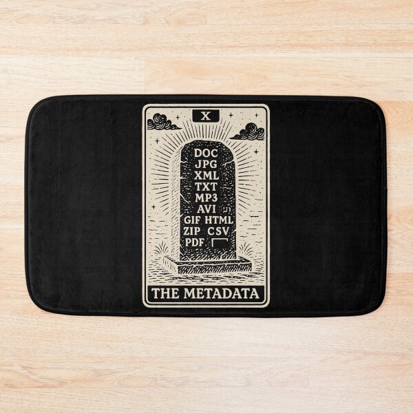 Item preview, The Metadata Tombstone – Digital Tarot Design designed and sold by BRU Design.