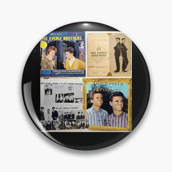 Item preview, The Everly Brothers, A Date With designed and sold by PhoebeMannin.