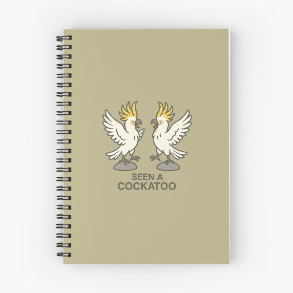 Item preview, Seen a Cockatoo - Sulfur-Crested Cockatoo designed and sold by Animal Magnetism.