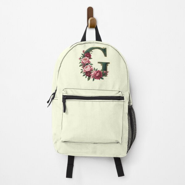 Item preview, Elegant Floral Monogram Letter G – Botanical Peony & Rose Initial Art | Personalized Gift, Feminine Nature Design designed and sold by AmenAlways.