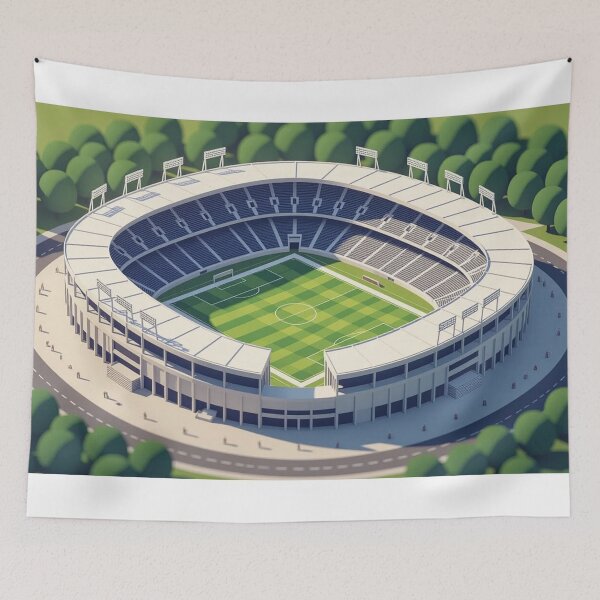Aperçu de l'œuvre Stade Architectural Minimaliste créée et vendue par xArchGoDx.
