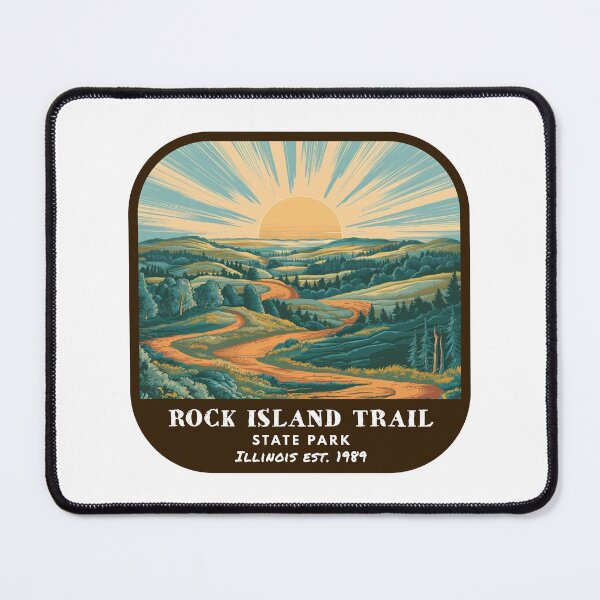 Item preview, Vintage Rock Island Trail State Park (Illinois State Park) designed and sold by RabbitK.