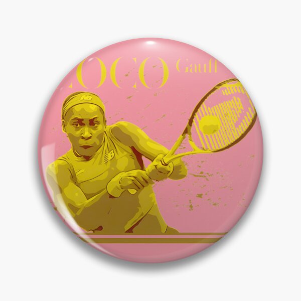 Aperçu de l'œuvre Coco Gauff, la championne de tennis | LE CADEAU IDÉAL POUR VOUS ET VOS AMIS créée et vendue par TiaPorter.