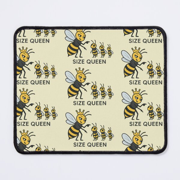 Item preview, Size Queen - Honey Bees designed and sold by Animal Magnetism.