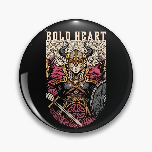 Item preview, Shield Maiden Bold Heart Viking Woman Warrior Norse Girl designed and sold by GrandeDuc.