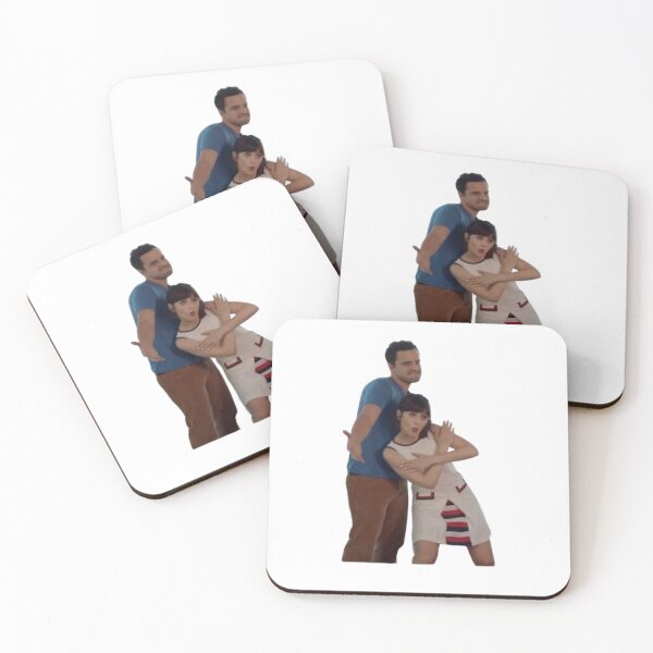 Item preview, jess and nick cruise pose sticker new girl designed and sold by fish tank shop .