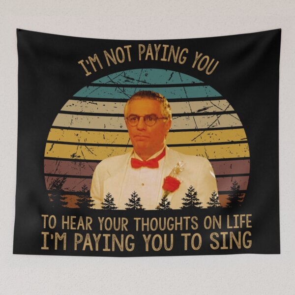 Item preview, To hear your thoughts on life graphic character vintage  designed and sold by chmbrsbethany.