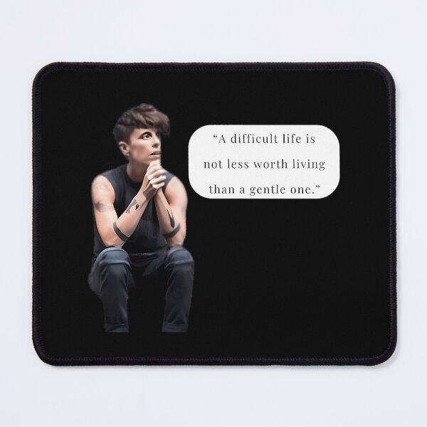 Item preview, Andrea Gibson A Difficult Life Is Not Less Worth Living Than A Gentle One designed and sold by FeleciaWyatt.