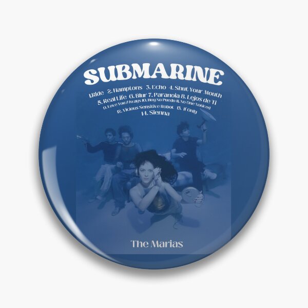 Item preview, The Marias- Submarine Tracklist designed and sold by imgabygaby.