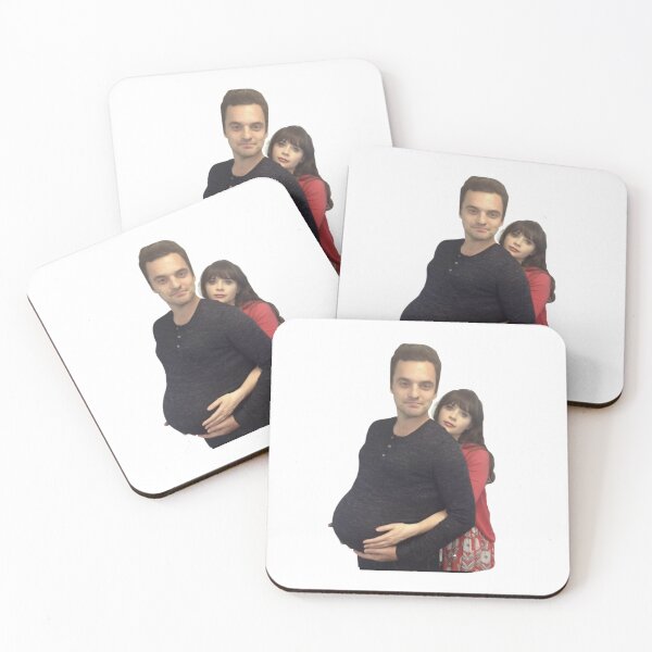 Item preview, pregnant nick funny new girl sticker jess and nick designed and sold by fish tank shop .