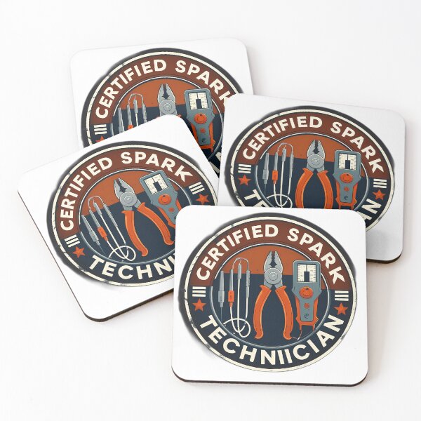 Item preview, Professional Electrician Technician Badge designed and sold by Y-Muqsit.
