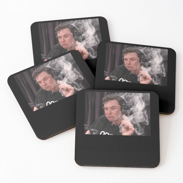 Item preview, Elon Musk Smoking Weed Iconic designed and sold by VictoriaStewar.
