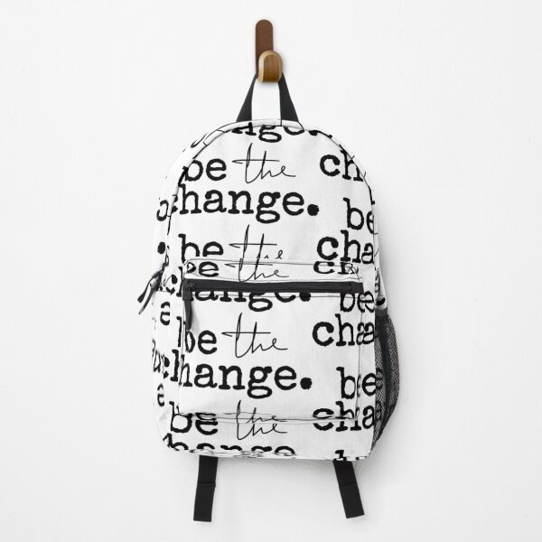 Item preview, Be the Change – Inspirational Handwritten Typography Quote designed and sold by Bojana Studio.