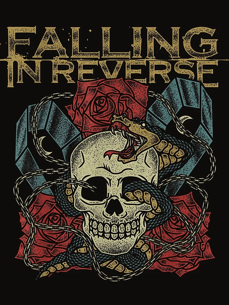 Thumbnail 3 of 3, Scarf, Falling In Reverse designed and sold by ChristopConklin.