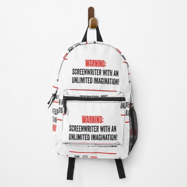 Item preview, Warning: Screenwriter With An Unlimited Imagination. Description Me designed and sold by TJHstudio.