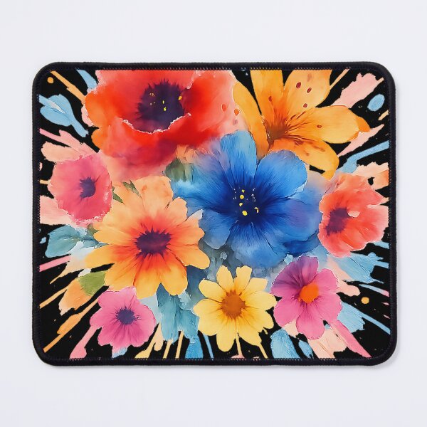 Item preview, Bloom Explosion – Vibrant Watercolor Floral Burst Design designed and sold by ArcadiaSilence.