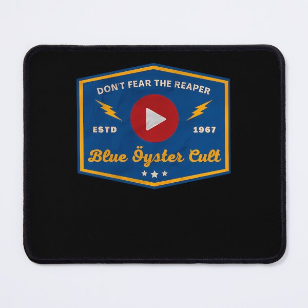 Item preview, Bl.ue Ö.yster Agents of Fortune - Blue Öyster Fire of Unknown Origin designed and sold by SamRobso.