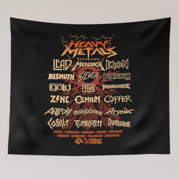 Item preview, Heavy Metals Parody designed and sold by saiorakuoyew.