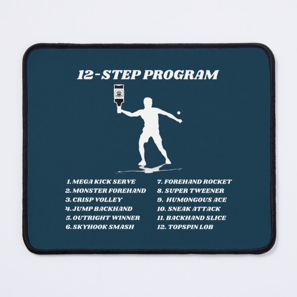 Item preview, Tennis 12 Step Program | PERFECT GIFT FOR YOU AND FRIENDS designed and sold by TiaPorter.