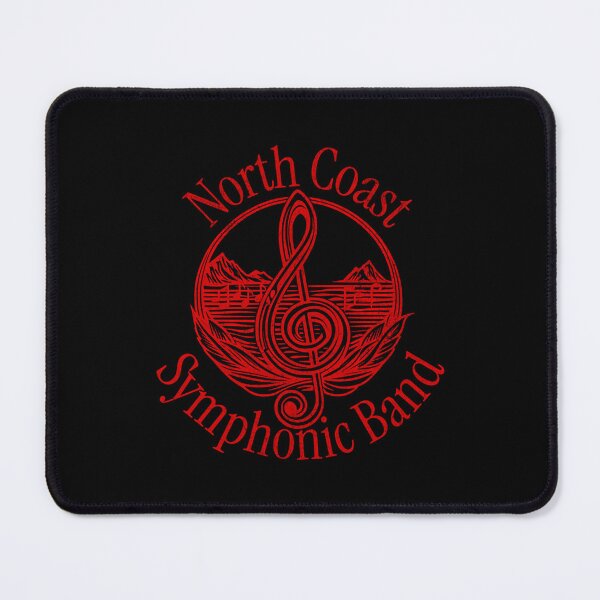 Item preview, North Coast Symphonic Band Logo 5 designed and sold by TiaLeuschke.