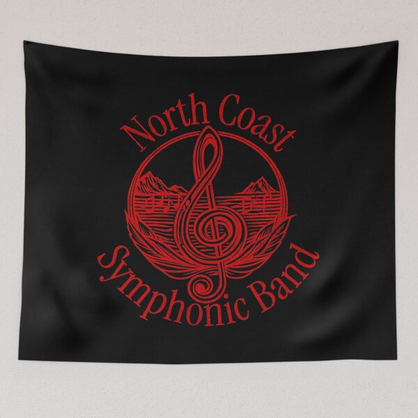 Item preview, North Coast Symphonic Band Logo 5 designed and sold by TiaLeuschke.
