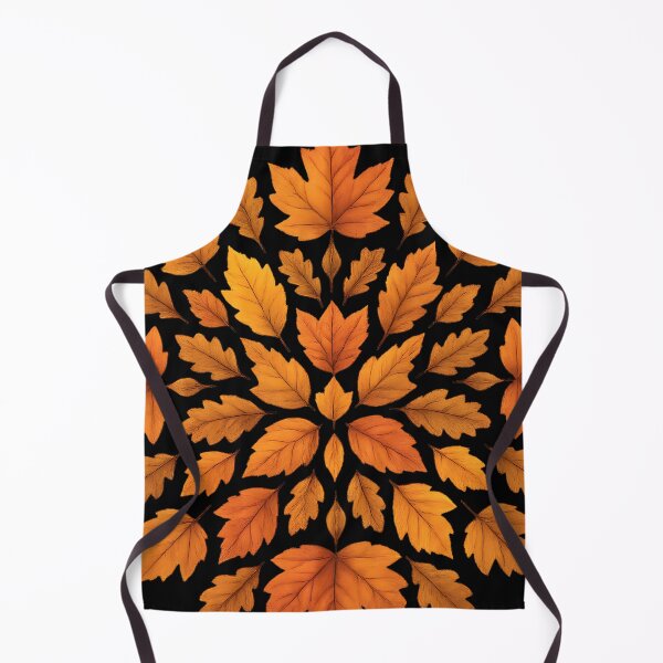 Item preview, Falling Leaves Mandala – Maple and Oak Autumn Art designed and sold by ArcadiaSilence.