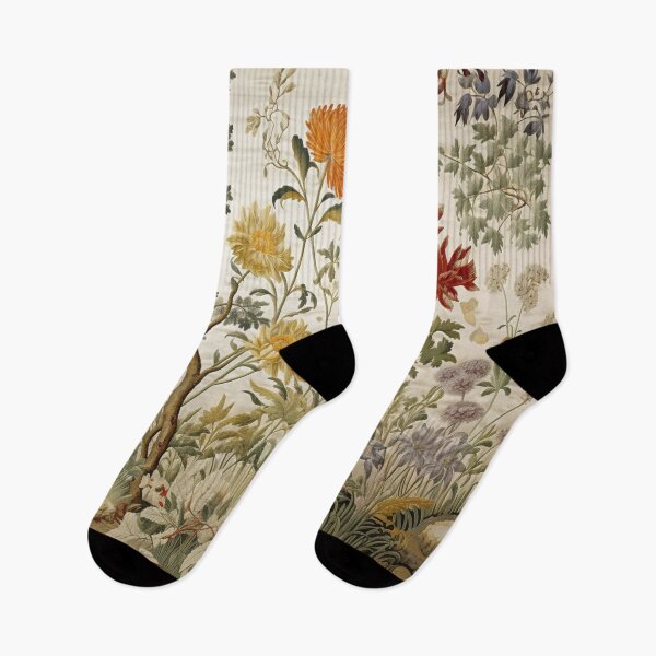 Item preview, Silk Floral Wildflowers Carpet designed and sold by GrinGalore.