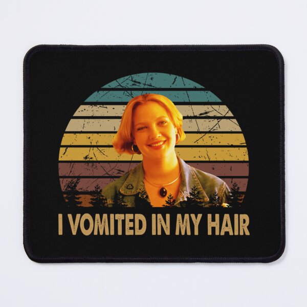 Item preview, I vomited in my hair character smile vintage designed and sold by chmbrsbethany.