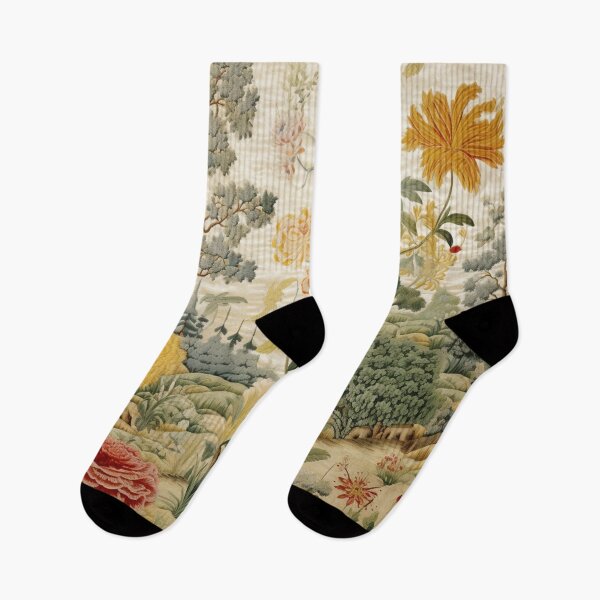Item preview, Silk Floral Tree Wildflowers Carpet designed and sold by GrinGalore.