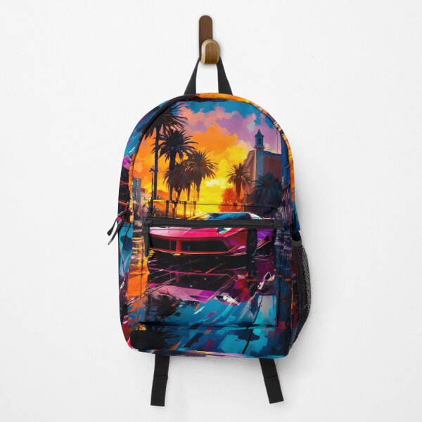 Item preview, Sunset Boulevard Colors Surround Exotic Sports Car designed and sold by RevUpDesign.