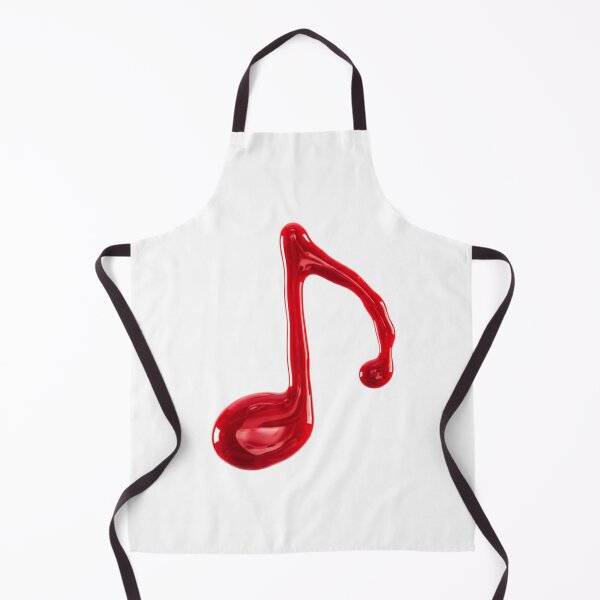 Item preview, Shiny Red Musical Note designed and sold by The Rust Lab.