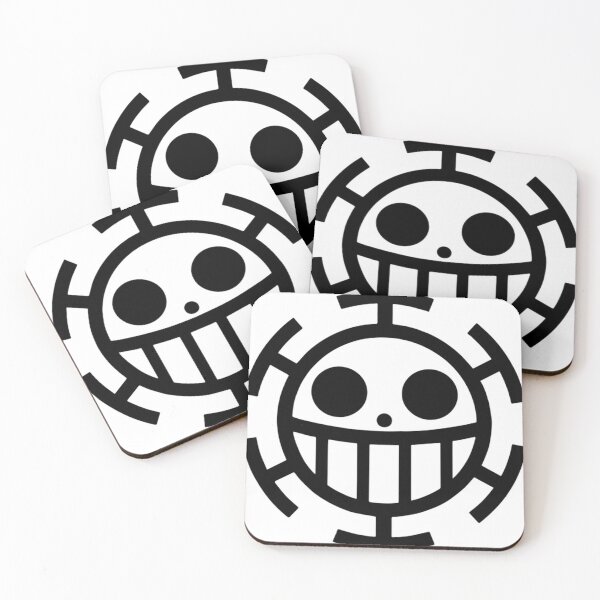 Item preview, Trafalgar Law Heart Pirates Logo designed and sold by BrittanyWoo.