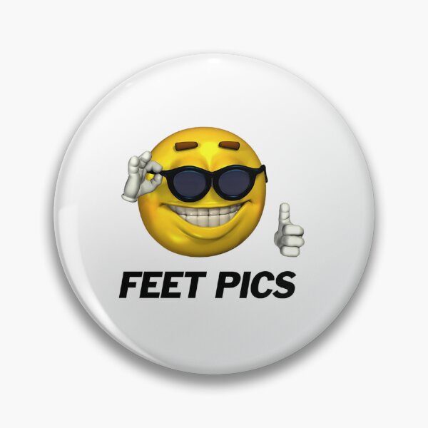 Item preview, Feet Pics Funny Yellow Emoji Memes designed and sold by BrittanyWoo.