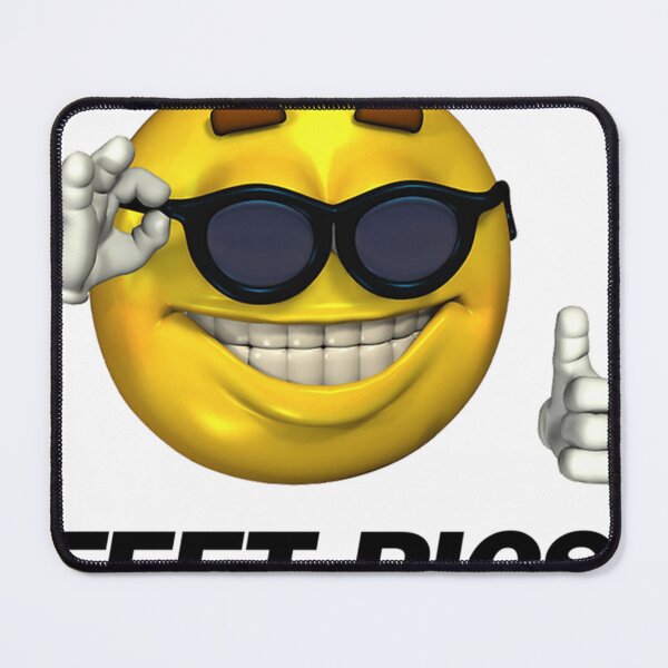 Item preview, Feet Pics Funny Yellow Emoji Memes designed and sold by BrittanyWoo.