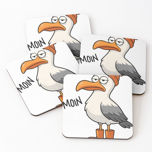 Item preview, Moin Seagull North German Animal With Humor designed and sold by BrittanyWoo.
