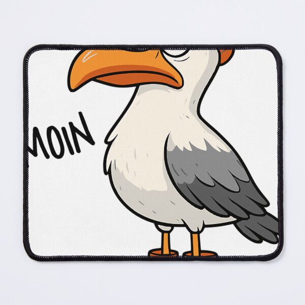 Item preview, Moin Seagull North German Animal With Humor designed and sold by BrittanyWoo.